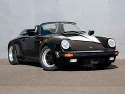 Schwarz Gebraucht 1989 Porsche 911 Cabrio | 169.500 €