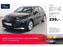 Schwarz Gebraucht 2024 Audi A3 Sportback Advanced Limousine | 31.480 € (Guter Preis)