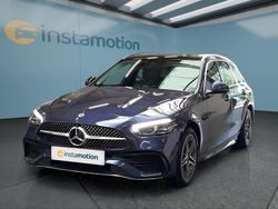 Blau Gebraucht 2024 Mercedes C300e Kombi | 47.199 € (Teuer)