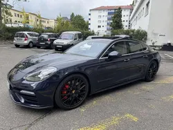 Blau Gebraucht 2016 Porsche Panamera Turbo Limousine | 65.900 € (Superpreis)
