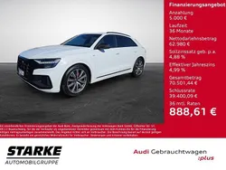 Gletscherweiß metallic Gebraucht 2022 Audi Q8 Ambiente SUV | 67.980 € (Guter Preis)