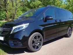 Schwarz Gebraucht 2021 Mercedes V300 Avantgarde Edition Van / Kleinbus | 64.900 € (Guter Preis)