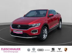 Rot Gebraucht 2021 VW T-Roc Cabriolet Style Cabrio | 25.690 € (Guter Preis)