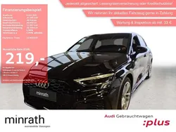 Schwarz Gebraucht 2024 Audi A3 Sportback S-Line Limousine | 32.850 € (Superpreis)