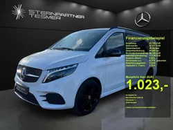 Bergkristallweiß metallic Gebraucht 2023 Mercedes V300 Exclusive Van / Kleinbus | 87.400 €