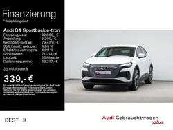 Gletscherweiß metallic Gebraucht 2023 Audi Q4 Sportback e-tron Ambiente SUV | 32.888 € (Superpreis)