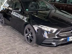 Schwarz Gebraucht 2018 Mercedes A200 AMG line Limousine | 23.890 € (Fairer Preis)