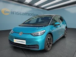 Blau Gebraucht 2021 VW ID.3 Kleinwagen | 21.449 € (Fairer Preis)