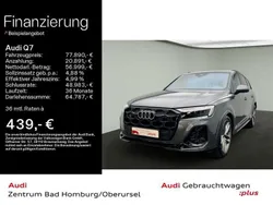 Grau Gebraucht 2024 Audi Q7 S-Line SUV | 77.890 € (Etwas zu teuer)