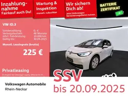 Weiß Gebraucht 2021 VW ID.3 Pro Kleinwagen | 17.499 € (Guter Preis)