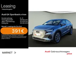 Geysirblau metallic Gebraucht 2024 Audi Q4 e-tron SUV | 44.690 € (Superpreis)