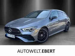 Grau Gebraucht 2024 Mercedes CLA250 Shooting Brake AMG line Kombi | 47.900 € (Teuer)
