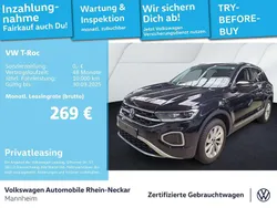 Schwarz Gebraucht 2024 VW T-Roc Style SUV | 27.499 € (Guter Preis)