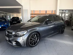 Grau Gebraucht 2018 Mercedes C300 AMG line Kombi | 29.950 € (Fairer Preis)