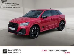 Rot (progressivrot metallic) Gebraucht 2024 Audi Q2 S-Line SUV | 34.880 € (Teuer)