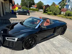 Schwarz Gebraucht 2017 Audi R8 Spyder Design Cabrio | 118.900 € (Etwas zu teuer)