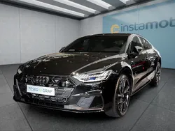 Schwarz Gebraucht 2024 Audi A7 Sportback Kleinwagen | 77.299 € (Teuer)