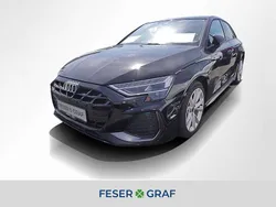Mythosschwarz metallic Gebraucht 2024 Audi A3 S-Line Limousine | 30.880 € (Fairer Preis)