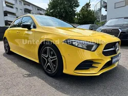 Gelb Gebraucht 2019 Mercedes A200 AMG Limousine | 24.470 € (Fairer Preis)