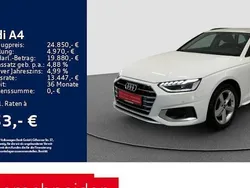 Weiß Gebraucht 2022 Audi A4 Advanced Kombi | 24.850 € (Fairer Preis)