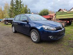 Blau Gebraucht 2009 VW Golf VI Trendline Limousine | 6.499 € (Fairer Preis)