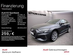 Grau Gebraucht 2024 Audi A3 Sportback S-Line Kleinwagen | 32.790 € (Guter Preis)