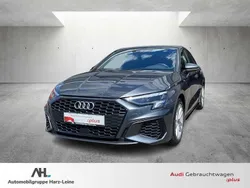 Grau Gebraucht 2024 Audi A3 Sportback S-Line Limousine | 37.260 € (Fairer Preis)