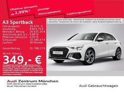 Ibisweiß Gebraucht 2023 Audi A3 Sportback e-tron S-Line Kleinwagen | 29.479 € (Fairer Preis)