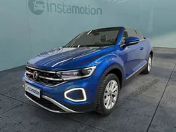 Blau Gebraucht 2023 VW T-Roc Cabriolet Style Cabrio | 34.955 € (Fairer Preis)