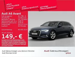 Firmamentblau metallic Gebraucht 2024 Audi A6 Advanced Kombi | 41.798 €
