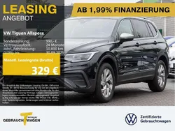 Schwarz Gebraucht 2024 VW Tiguan Allspace Life SUV | 30.870 € (Superpreis)