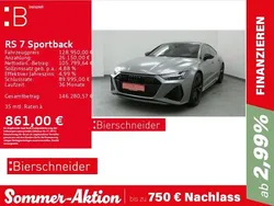 Grau Gebraucht 2024 Audi RS7 Sportback Ambiente Kleinwagen | 128.950 € (Etwas zu teuer)