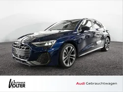 Blau Gebraucht 2024 Audi A3 Sportback S-Line Limousine | 33.830 € (Superpreis)