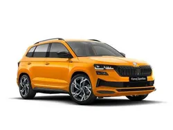 Phoenix orange metallic/orange Neu 2025 Skoda Karoq SportLine SUV | 41.990 € (Fairer Preis)