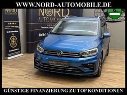 Caribbean blue metallic (metallic) Gebraucht 2021 VW Touran R-line Van / Kleinbus | 26.989 € (Guter Preis)