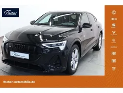 Schwarz Gebraucht 2022 Audi e-tron Sportback S-Line SUV | 52.880 € (Guter Preis)