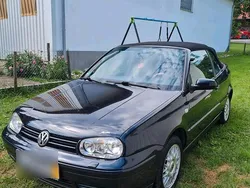 Schwarz Gebraucht 1999 VW Golf Cabriolet Karmann Cabrio | 4.999 € (Teuer)