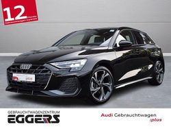 Schwarz Gebraucht 2024 Audi A3 Sportback S-Line Kleinwagen | 39.880 € (Fairer Preis)