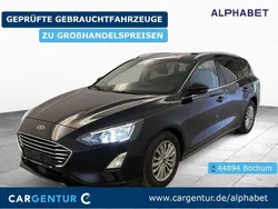 Obsidian schwarz Gebraucht 2021 Ford Focus Titanium Kombi | 12.790 € (Guter Preis)