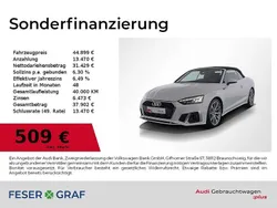 Gletscherweiß metallic verdeck schwarz Gebraucht 2024 Audi A5 Cabriolet Ambiente Cabrio | 44.899 € (Fairer Preis)