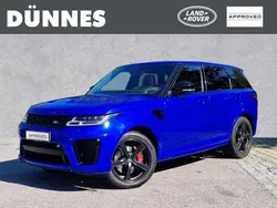 Blau (velocity blue) Gebraucht 2019 Land Rover Range Rover Sport SVR SUV | 67.550 € (Fairer Preis)