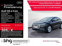 Schwarz Gebraucht 2022 Audi Q4 e-tron Advanced Plus SUV | 27.790 € (Guter Preis)