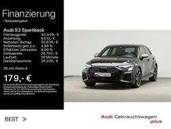 Mythosschwarz metallic Gebraucht 2023 Audi S3 Advanced Limousine | 40.449 € (Guter Preis)