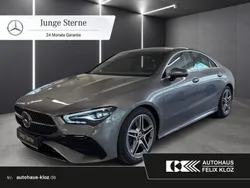 Grau Gebraucht 2024 Mercedes CLA200 AMG line Coupé | 36.200 € (Fairer Preis)