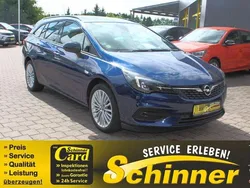 Nautic blau metallic Gebraucht 2021 Opel Astra Elegance Kombi | 17.290 € (Fairer Preis)