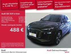 Manhattangrau metallic Gebraucht 2024 Audi Q6 e-tron S-Line SUV | 66.985 € (Fairer Preis)