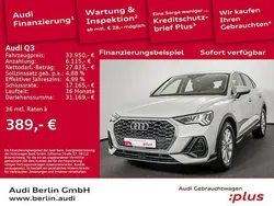 Tausilber metallic Gebraucht 2021 Audi Q3 Sportback Ambiente SUV | 33.950 € (Etwas zu teuer)