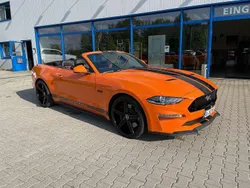Magnetic grau met. Gebraucht 2021 Ford Mustang Cabrio | 49.900 €