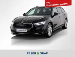 Onyxschwarz metallic Gebraucht 2024 Skoda Superb Selection Kombi | 31.880 € (Guter Preis)