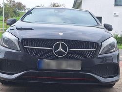 Schwarz Gebraucht 2017 Mercedes A250 AMG line Limousine | 17.490 € (Fairer Preis)